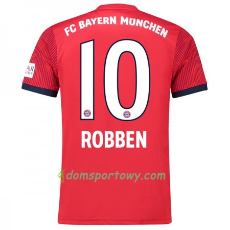 Koszulka Bayern Monachium Robben 10 Domowe Koszulki Piłkarskie 2018-2019 Krótki Rękaw